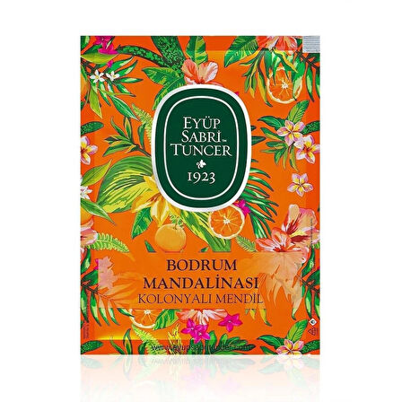 Bodrum Mandalinası Kolonyalı Mendil 50'li (Büyük Boy) 53041010016443