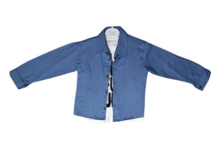 T-HIRTLÜ DÜZ ERKEK GÖMLEK