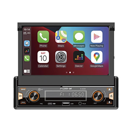 For-X 7'' Indash Oto Teyp Kamera uyumlu X-9200 Yeni Seri
