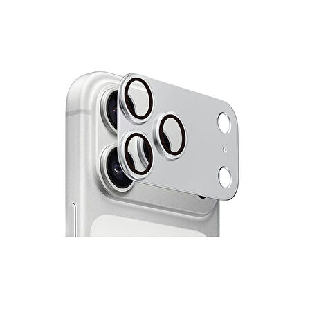 iPhone 17 Pro Max CL-20 Kamera Lens Gövde Koruyucu 9H Sertlik Ultra HD Temperli Cam Çizilmeye Dayanıklı Koruyucu Gece Çekimi Bozmaz