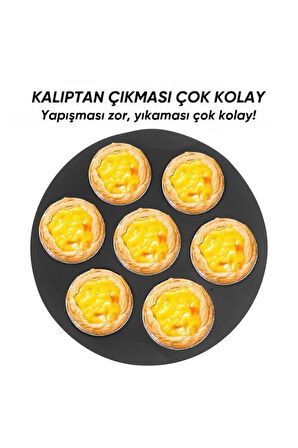 Airfryer Silikon Kek Kalıbı Siyah