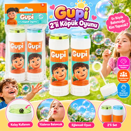Gupi 2’li Köpük Oyunu