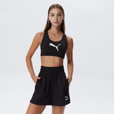 Puma Mid Impact 4keeps Bra Kadın Siyah Spor Sütyeni - 520304 51