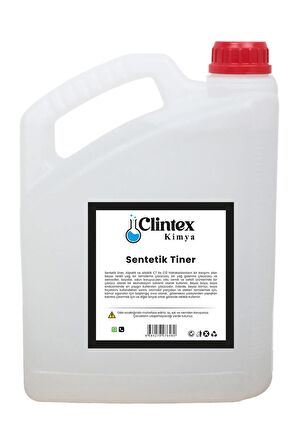 Clintex Kimya Sentetik Tiner 2.5 Kg (3 Lt)