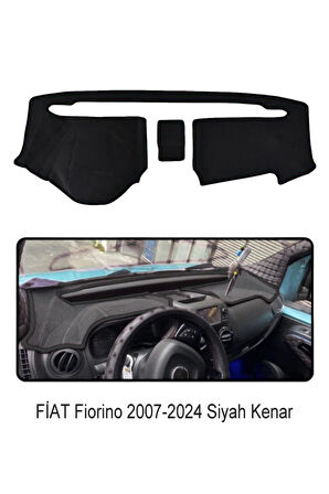 Fiat Fiorino Torpido Koruyucu 2007-2024 Arası Modele Özel - Siyah Kenar