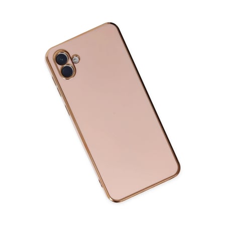 Samsung Galaxy A04 Kılıf Volet Silikon - Pembe