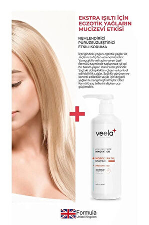  Aşırı Yıpranmış Saçlar Için Yenileyici Ve Onarıcı Nem Bakım Şampuanı