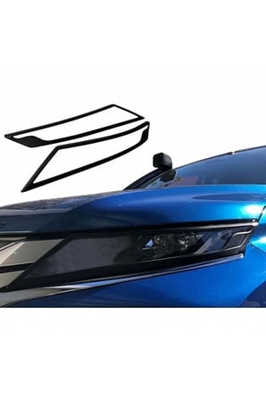 Mitsubishi L200 Far Çerçevesi Seti 2019+ Siyah