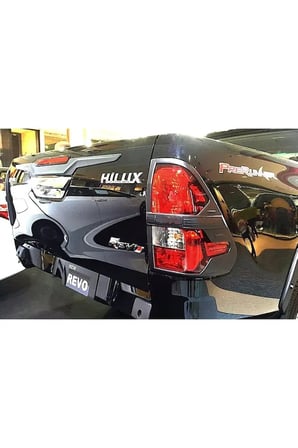 Toyota Hilux Revo 2015 + Arka Stop Çerçevesi Sağ ve Sol Set Siyah