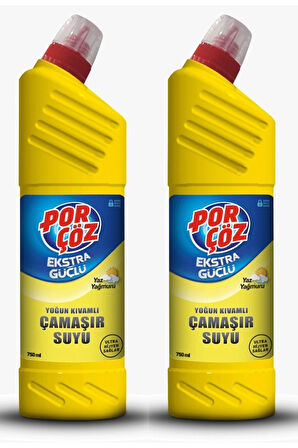 Porçöz Çamaşır Suyu Yaz Yağmuru 2X750ml