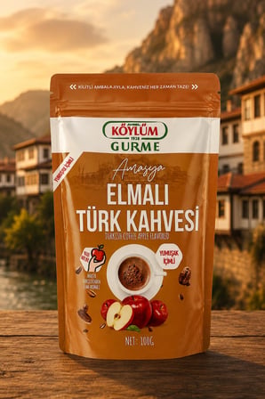 Köylüm Gurme Amasya Elmalı Türk Kahvesi 100 g