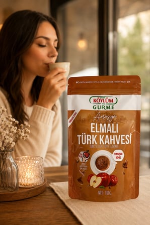 Köylüm Gurme Amasya Elmalı Türk Kahvesi 100 g