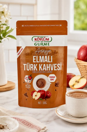 Köylüm Gurme Amasya Elmalı Türk Kahvesi 100 g