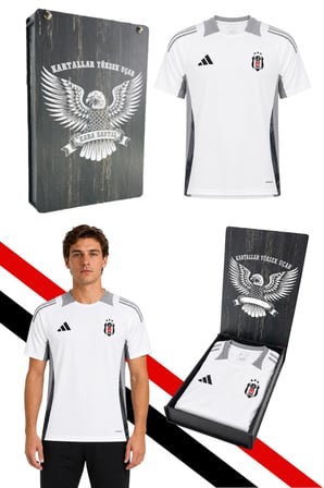TİRO 24 BEŞİKTAŞ ANTRENMAN TİŞÖRTÜ LAZER KUTU HEDİYELİ