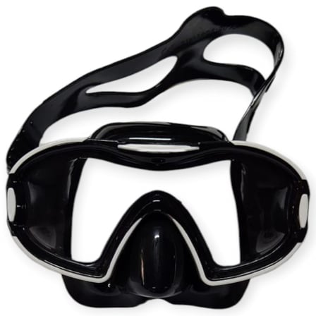 Çocuk Dalış Maskesi ve Snorkel Seti - Star Diving - Beyaz