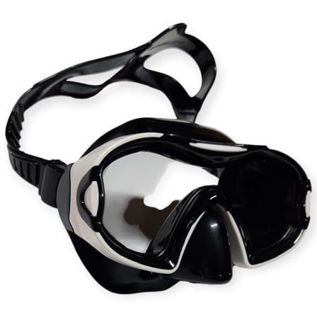 Çocuk Dalış Maskesi ve Snorkel Seti - Star Diving - Beyaz