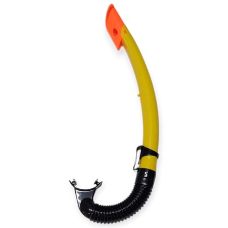 Çocuk Dalış Maskesi ve Snorkel Seti - Star Diving - Sarı
