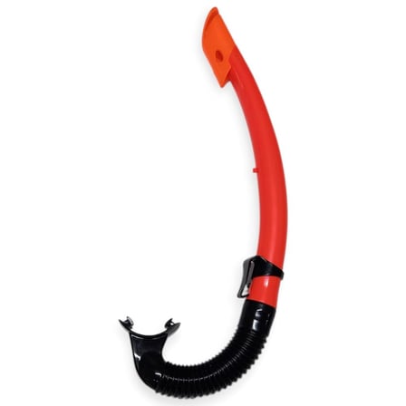 Çocuk Dalış Maskesi ve Snorkel Seti - Star Diving - Kırmızı