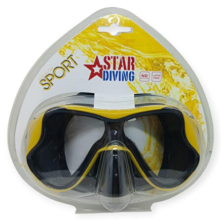 ÇNR-51705- TEK MASKE YETİŞKİN PC STAR DIVING