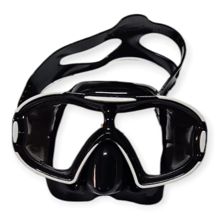 Çocuk Dalış Maskesi ve Snorkel Seti - Star Diving - Beyaz
