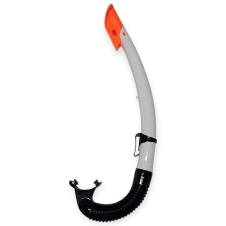 Çocuk Dalış Maskesi ve Snorkel Seti - Star Diving - Beyaz