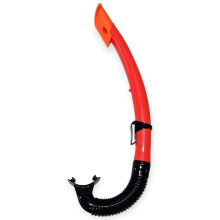 Çocuk Dalış Maskesi ve Snorkel Seti - Star Diving - Kırmızı