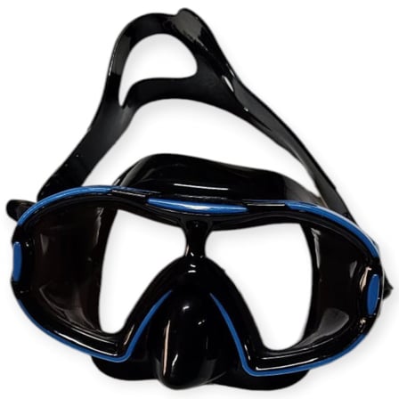 Çocuk Dalış Maskesi ve Snorkel Seti - Star Diving - Mavi