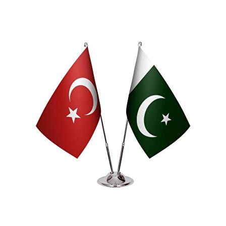 Pakistan İkili Masa Bayrağı