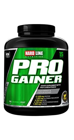 Hardline Nutrition Progainer 3000 Gr 15 Servis Muz Aromalı