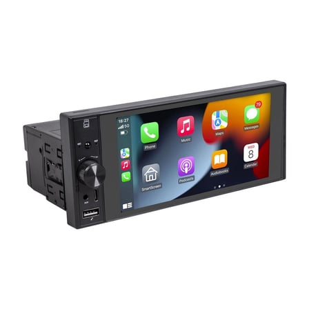 FOR-X X-433 TEK DİN UNİVERSAL OTO TEYP CAR PLAY ANDROİD AUTO