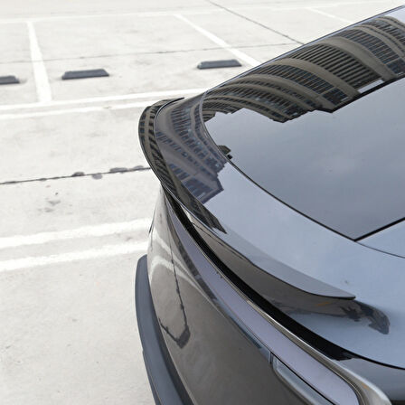 TESLA MODEL Y JUNİPER Uyumlu Pro Version Glossy Black Spoiler