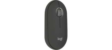 Logitech M350s Pebble 2 Bluetooth Kablosuz Sessiz Kompakt Mouse - Siyah