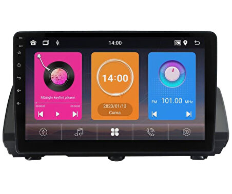 Renault Taliant Android Multimedya Sistemi (2021-2024) for-x 4/64