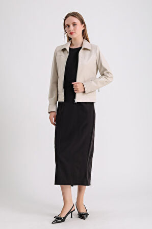 Carole Kadın Deri Ceket