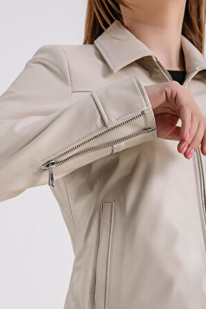 Carole Kadın Deri Ceket