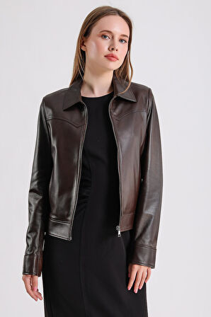 Carole Kadın Deri Ceket