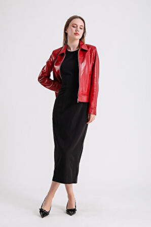 Carole Kadın Deri Ceket