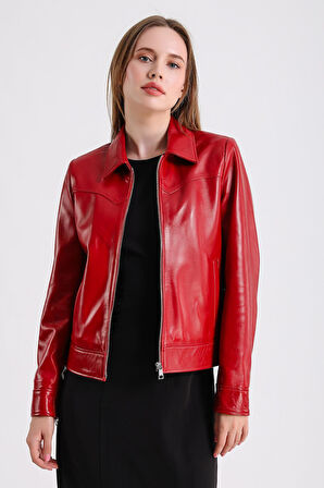 Carole Kadın Deri Ceket