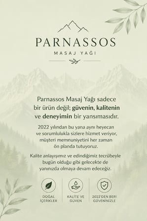 Parnassos Çikolata Masaj Yağı 150 ML – Yoğun Kakao Aroması, Romantik Ambiyans ve İpeksi Masaj Keyfi
