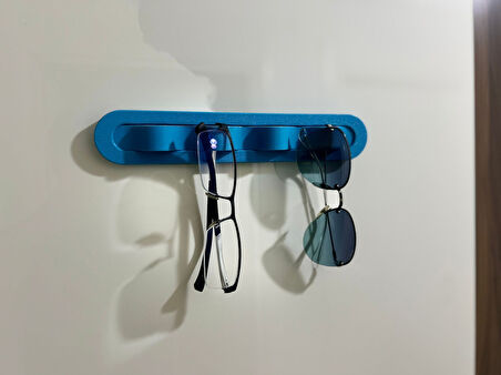 Gözlük Tutucu-Organizer - Duvar-Dolap-Masa Montaj Uygun