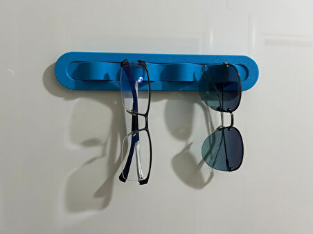 Gözlük Tutucu-Organizer - Duvar-Dolap-Masa Montaj Uygun