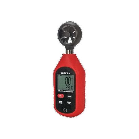 Werka W524-301 Mini Dijital Anemometre