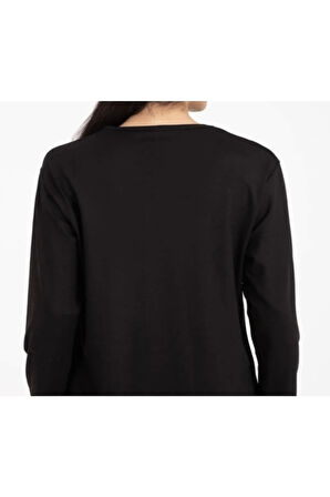 Likralı Turlu Viskon V Yaka Anne Penye Bluz