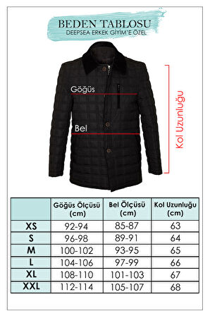 DeepSEA Erkek Gri Kaşe Ceket Mont – Rahat Kesim Cepli Çıtçıtlı Ceket 2500559