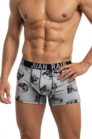 DeepSEA Erkek Çok Renkli 4’lü Desenli Likralı Boxer Seti – Esnek, Dar Kesim, Konforlu İç Giyim 2603110