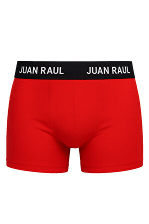 DeepSEA Erkek Gri-Kırmızı Boxer Seti – Esnek, Rahat ve Nefes Alan Kumaş 2'li Boxer 2603121