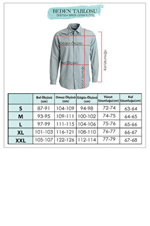 DeepSEA Erkek Füme Kadife Fitilli Rahat Kesim Gömlek Yumuşak Dokulu Likralı Kadife Gömlek 2600758