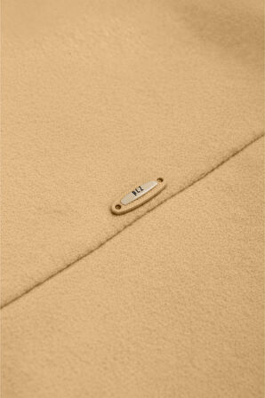 DeepSEA Erkek Camel Likralı Rahat Kalıp Cepsiz Kaşe Ceket – Çıt Çıtlı, Esnek Şık Model Ceket 2600760