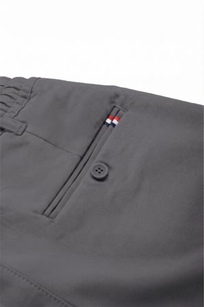 DeepSEA Erkek Füme Esnek Kumaş Slim Fit Beli Lastikli Günlük Spor Pantolon 2601070
