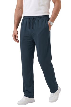 DeepSEA Lacivert Baggy Style Likralı Lastikli İpli Erkek Spor Pantolon 2600262